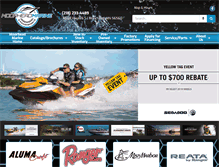 Tablet Screenshot of moorheadmarine.com